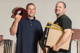 Meet Charlie & Joe, our full time carpet installers.